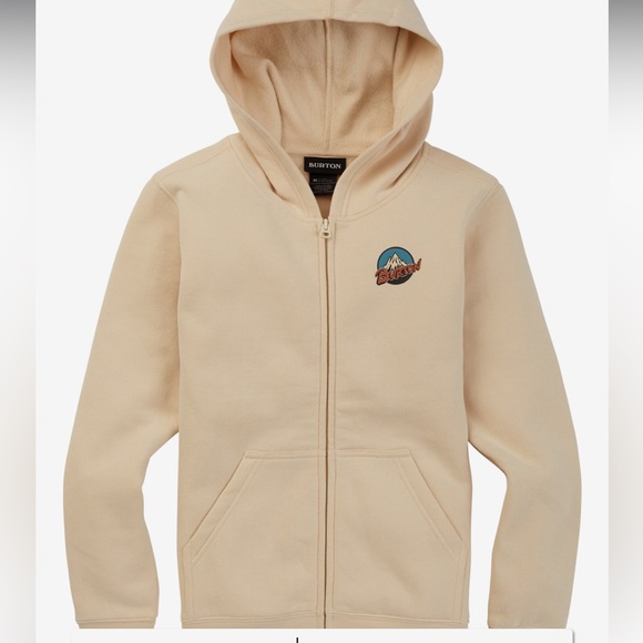 Burton Other - Burton retro mountain full zip hoodie. Size medium (10/12)